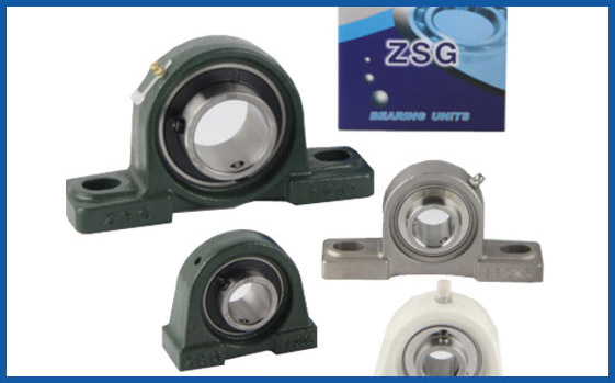 Pillow block and ball bearing